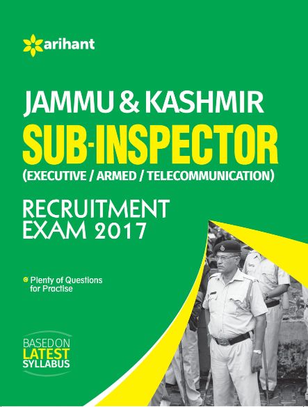Arihant JAMMU and KASHMIR Sub inspector Recuritment Exam 